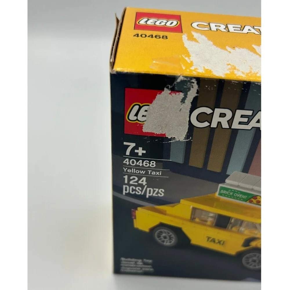 LEGO Creator Yellow Taxi 40468 Yellow New Sealed Box Damage 124pc